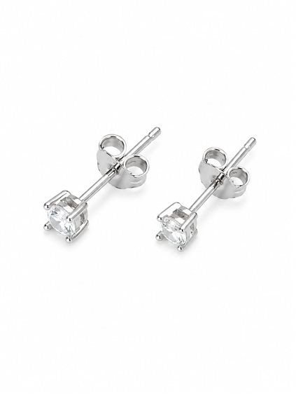 Orecchini Idee Preziose dal 1987 Donna in Oro bianco Zircone IP.OK18B/224 - IP.OK18B/224